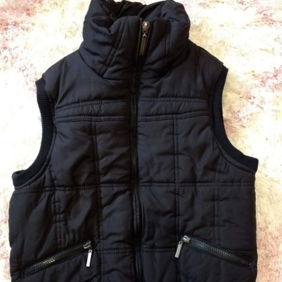 Black Puffer Vest Small - Picture 1 of 6